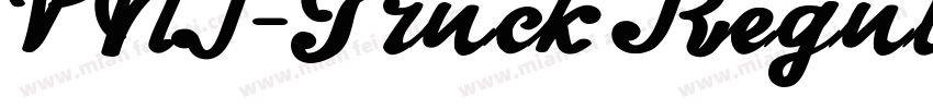VNI-Truck Regular字体转换